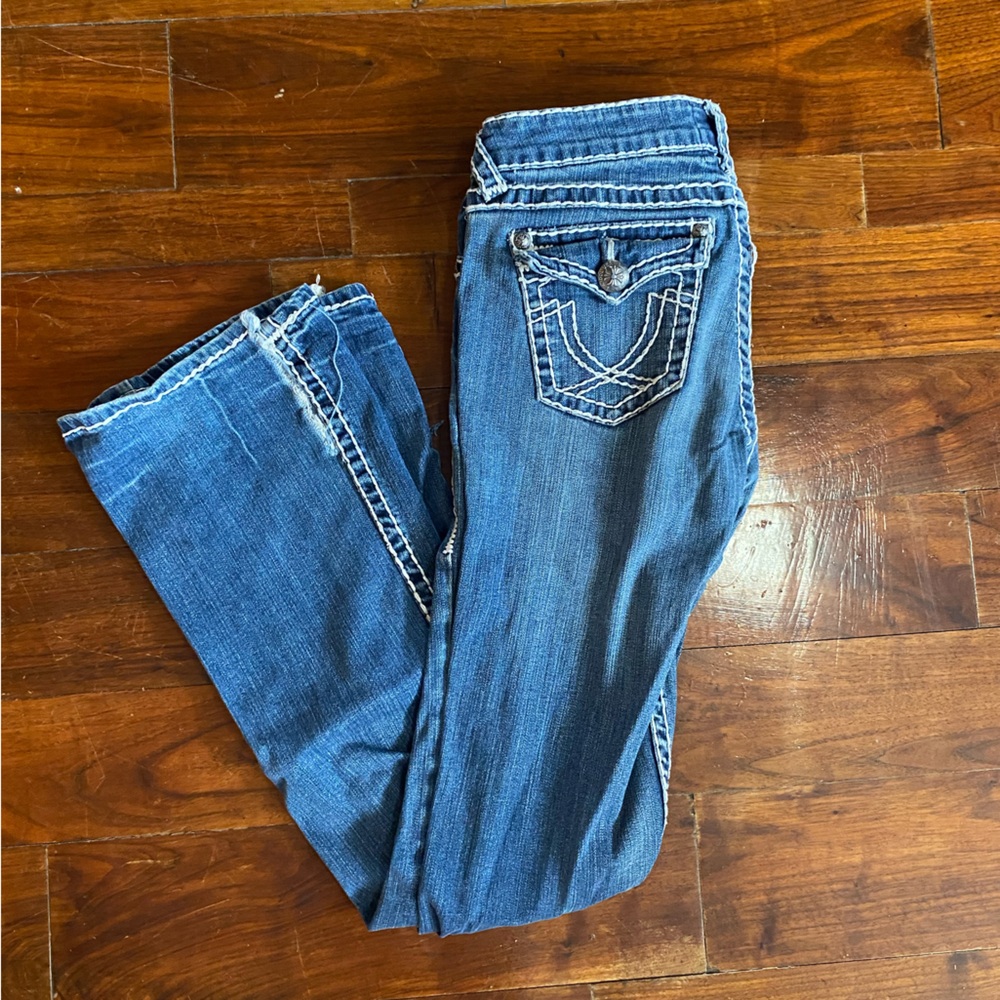 Women's boot cut Blue Jeans